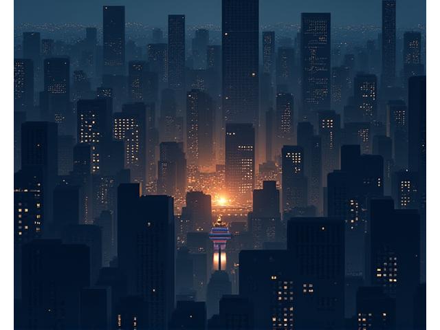 凍てつ星の東京丸の内での場所を示す地図の静止画